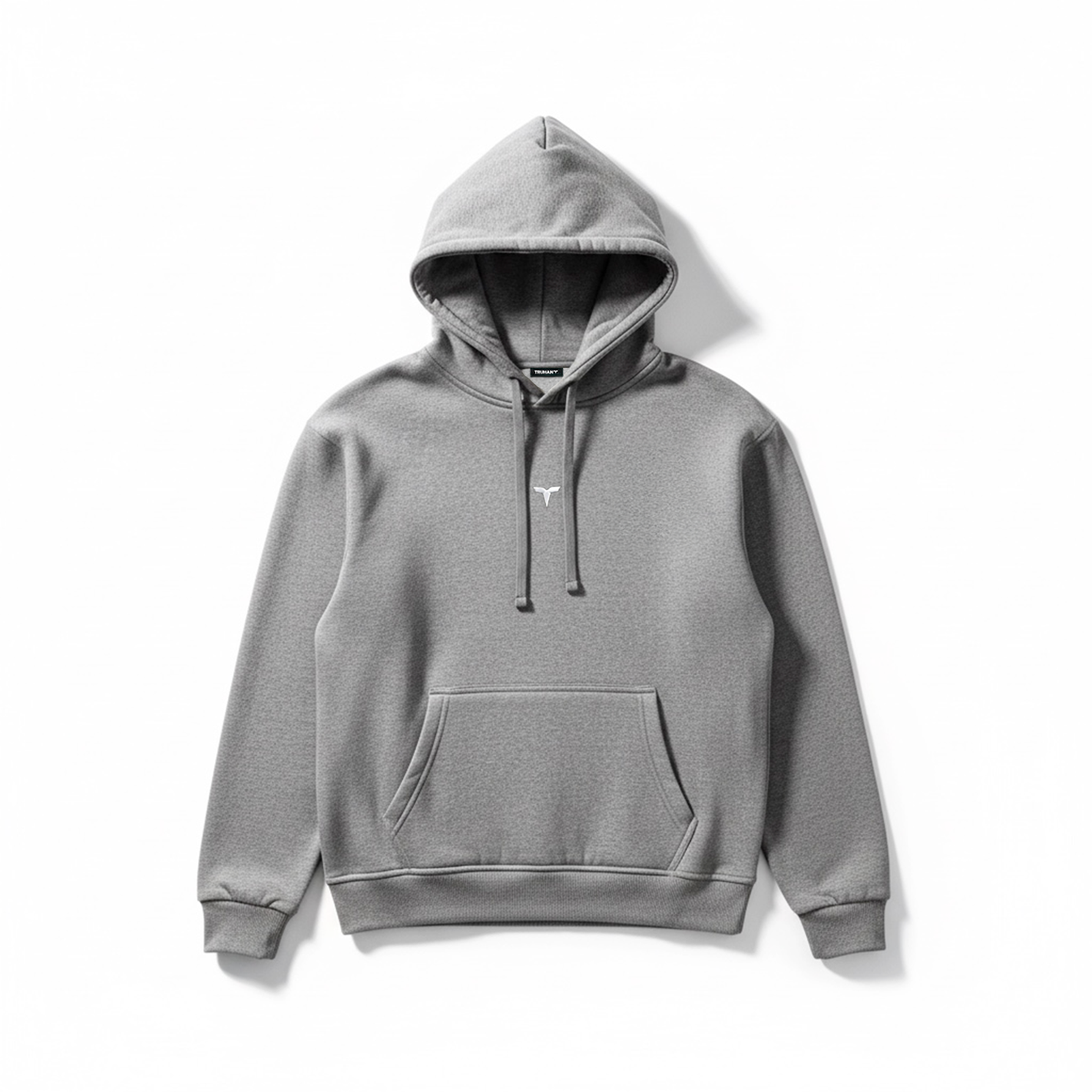 Truhan minimal logo gris