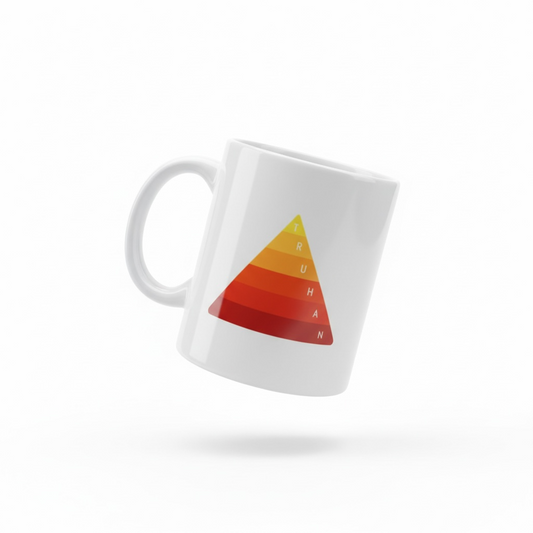Good vibes triangle cup