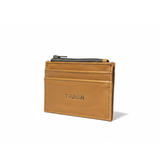 Tarjetero con zipper Truhan