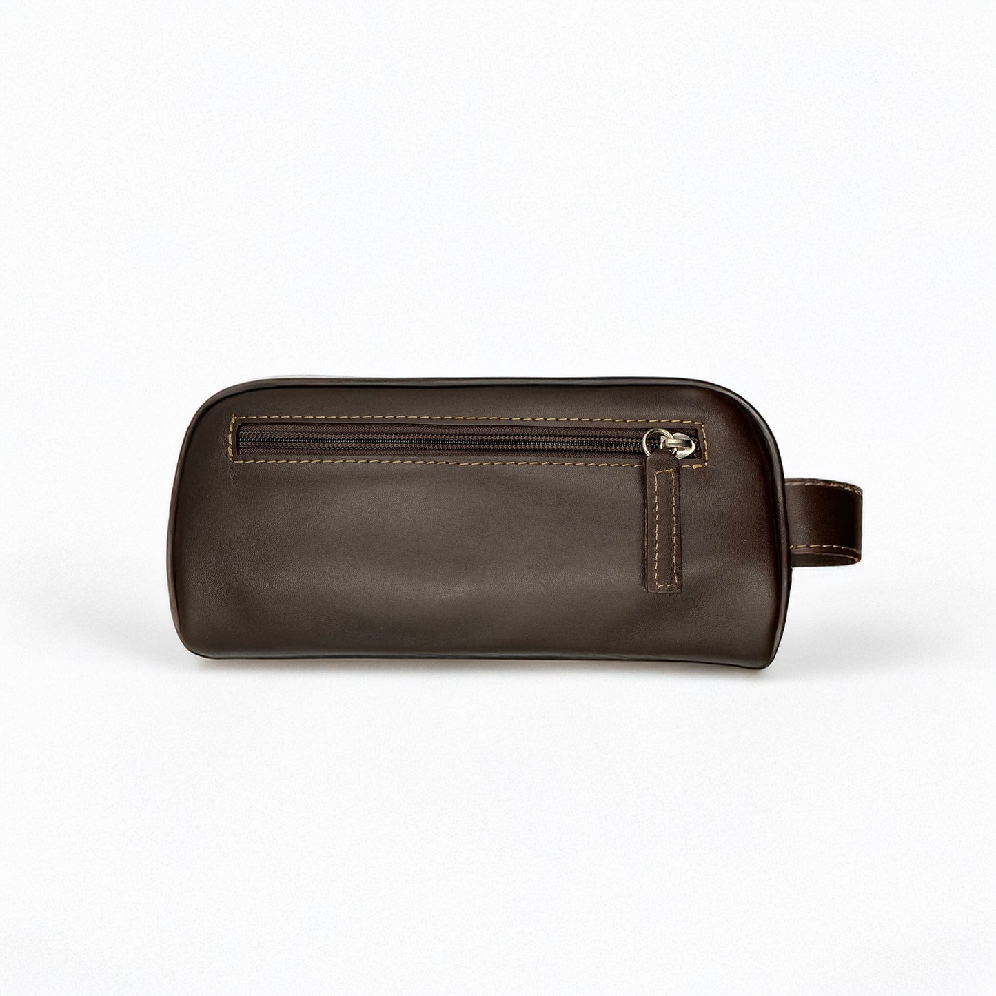 Neceser TRUHAN de piel color café
